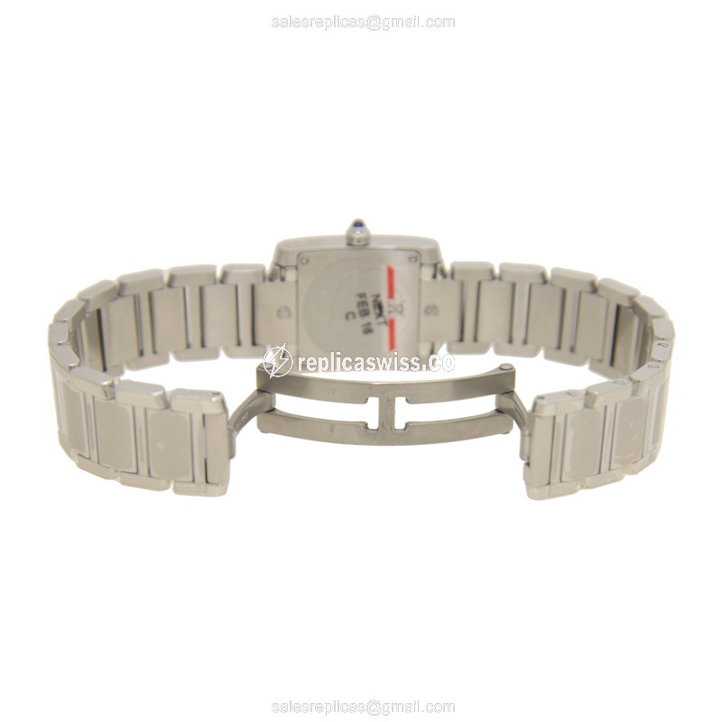 Cartier WE110006 TANK Quartz Stainless Steel
