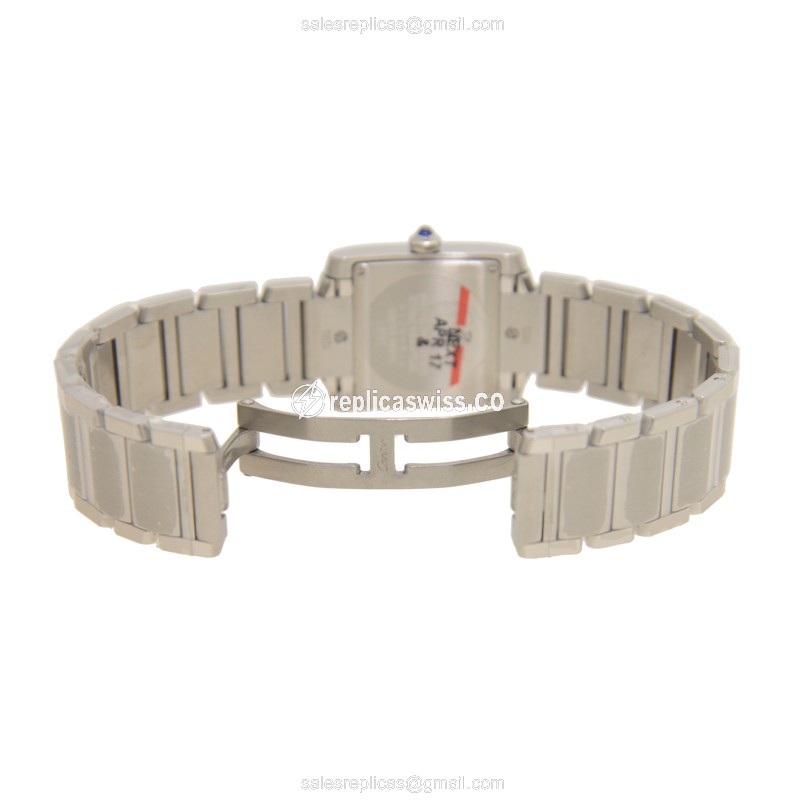 Cartier WE110007 TANK Quartz Stainless Steel