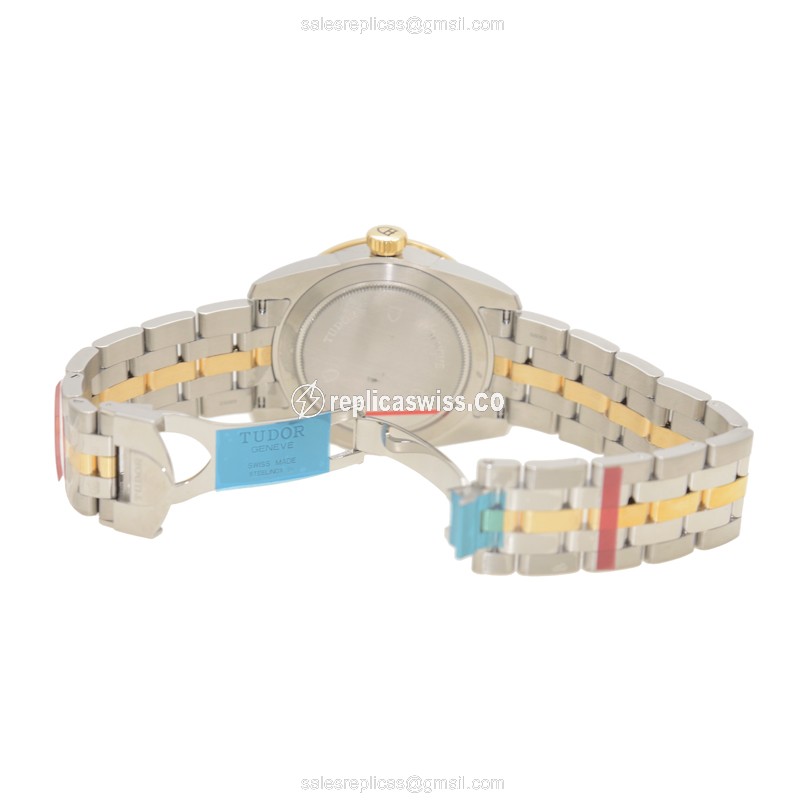 Tudor 56003-68063-CH GLAMOUR DATE Automatic 18kt Gold & Steel