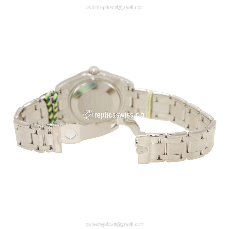 Rolex 81339ZER LADY DATEJUST Automatic 18kt White Gold & Diamond