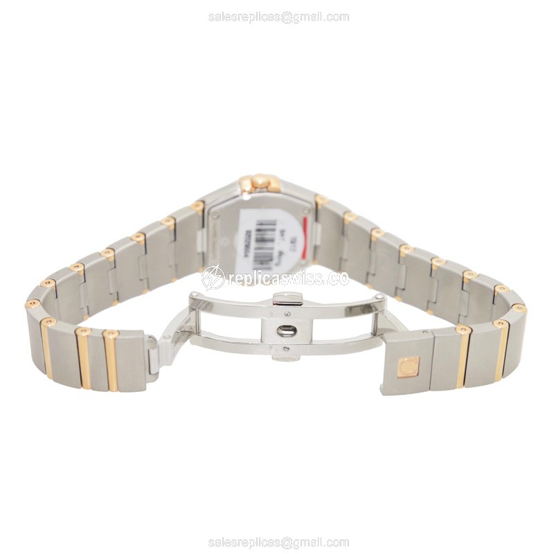 Omega 123.25.24.60.55.012 CONSTELLATION Quartz 18kt Rose Gold & Diamonds