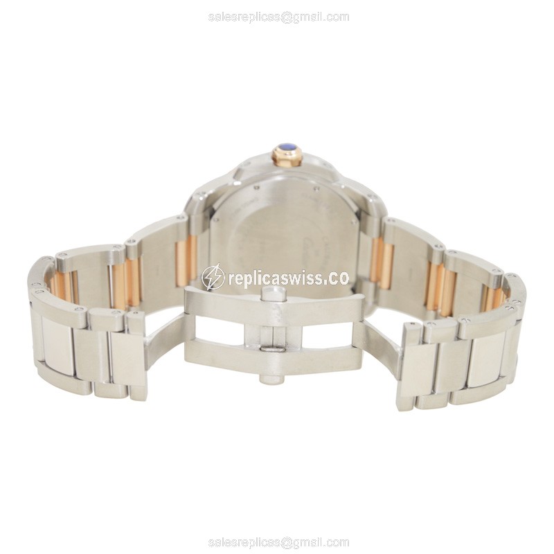 Cartier W7100054 CALIBRE DE CARTIER Automatic 18kt Rose Gold & Steel