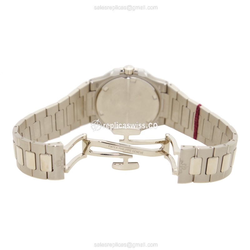 Patek Philippe 7010/1G-011 NAUTILUS Quartz 18kt White Gold & Diamond