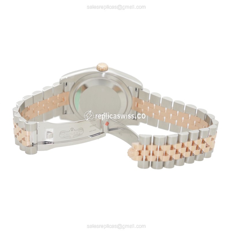 Rolex 116201J DATEJUST Automatic 18kt Rose Gold & Steel