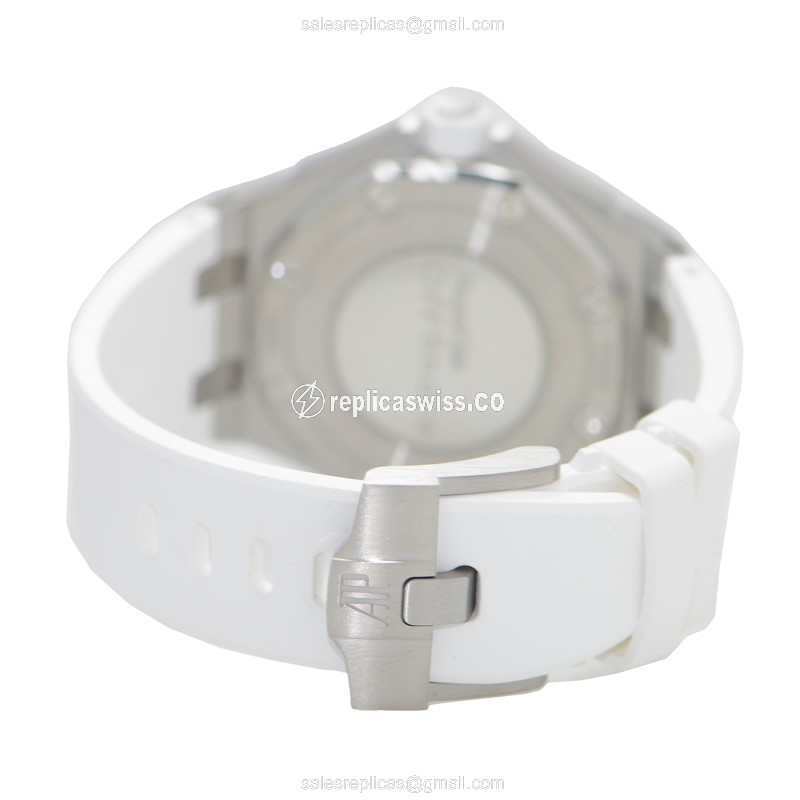 Audemars Piguet 67540SK.ZZ.A010CA.01 ROYAL OAK OFFSHORE Quartz Stainless Steel & Diamonds