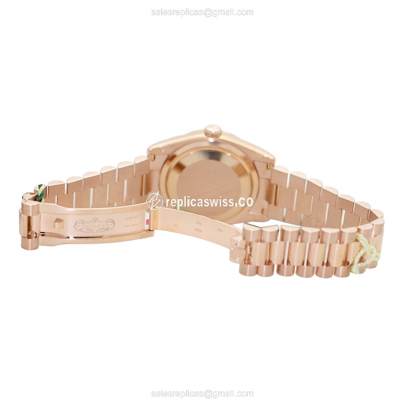 Rolex 118235ACOMP DAY-DATE Automatic 18kt Rose Gold