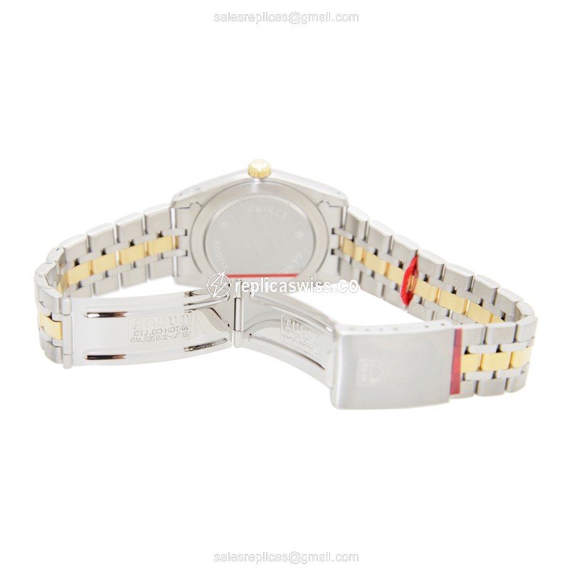 Tudor 74033-62473-10DI-CH PRICE DATE-DAY Automatic 18kt Gold & Steel