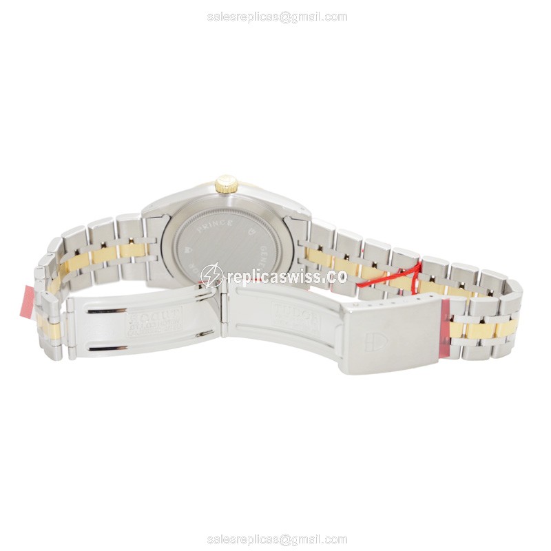 Tudor 76213-62483-10DI-CH PRICE DATE-DAY Automatic 18kt Gold & Steel
