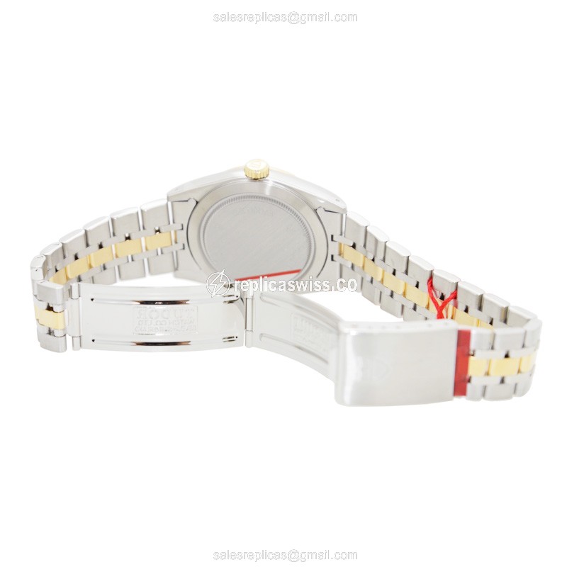 Tudor 76213-62483-10DI-SVCL PRICE DATE-DAY Automatic 18kt Gold & Steel