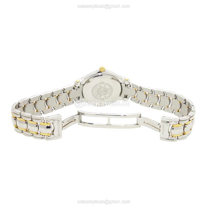 Longines L3.106.5.10.6 CONQUEST Quartz 18kt Gold & Steel