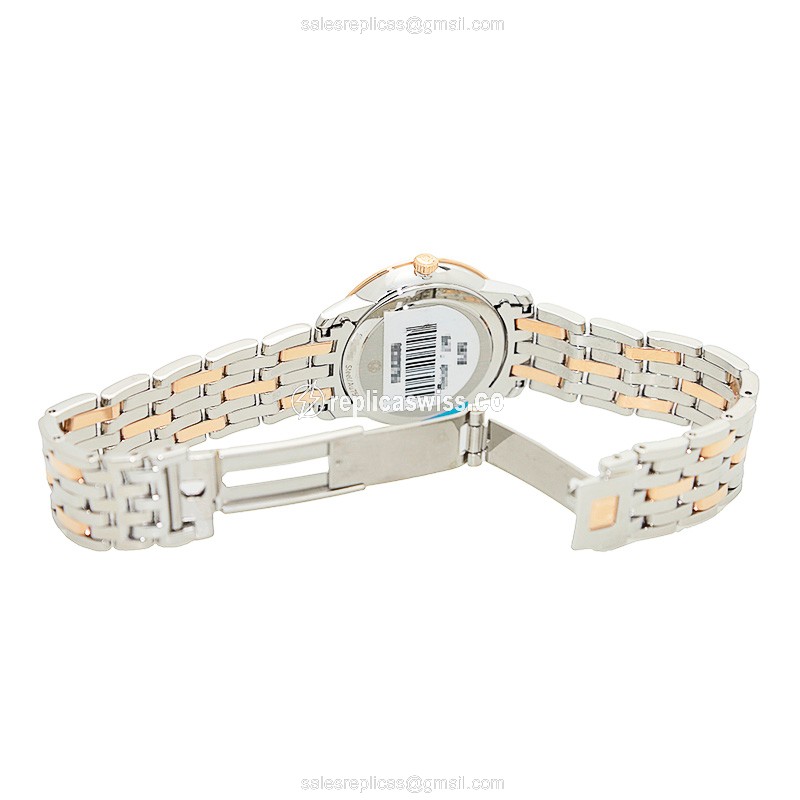 Omega 424.20.27.60.53.001 LES CLASSIQUES Quartz 18kt Rose Gold & Steel