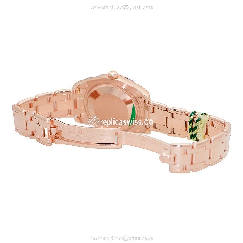 Rolex 81315NRVIDIA LADY DATEJUST Automatic 18kt Rose Gold & Diamonds