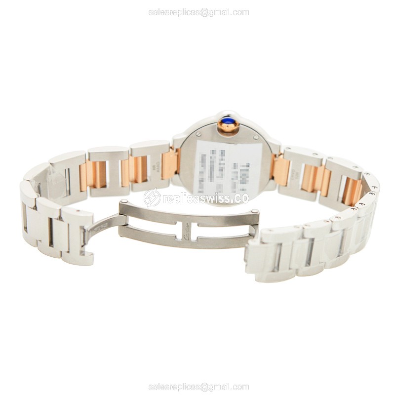 Cartier W2BB0009 BALLON BLEU Quartz 18kt Rose Gold