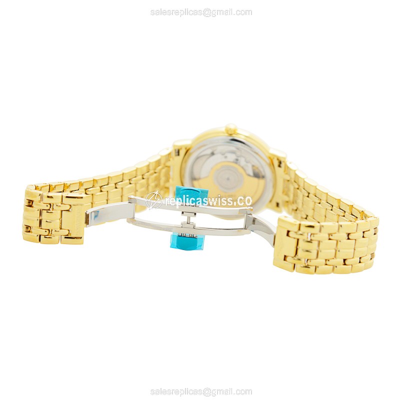 Longines L4.821.2.12.8 PRESENCE Automatic Gold-Plated & Stainless Steel