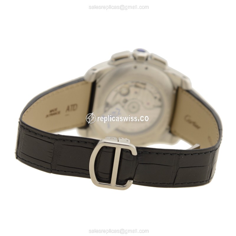 Cartier W7100060 CALIBRE DE CARTIER Automatic Stainless Steel