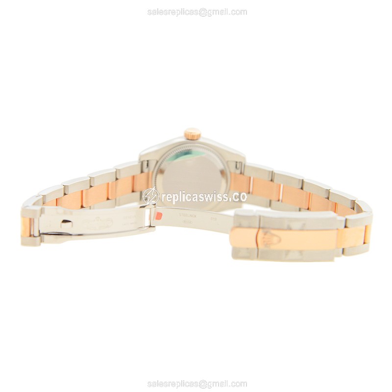 Rolex 179161NRWTVI_O LADY DATEJUST Automatic 18kt Rose Gold & Steel