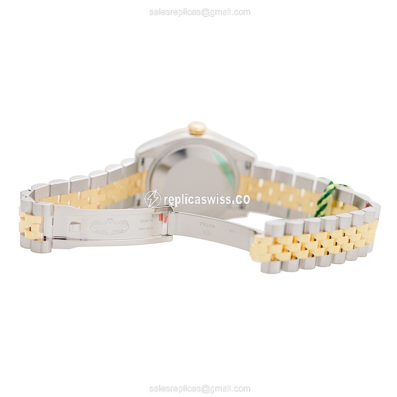 Rolex 178343BK_J LADY DATEJUST Automatic 18kt Gold & Diamond & Steel