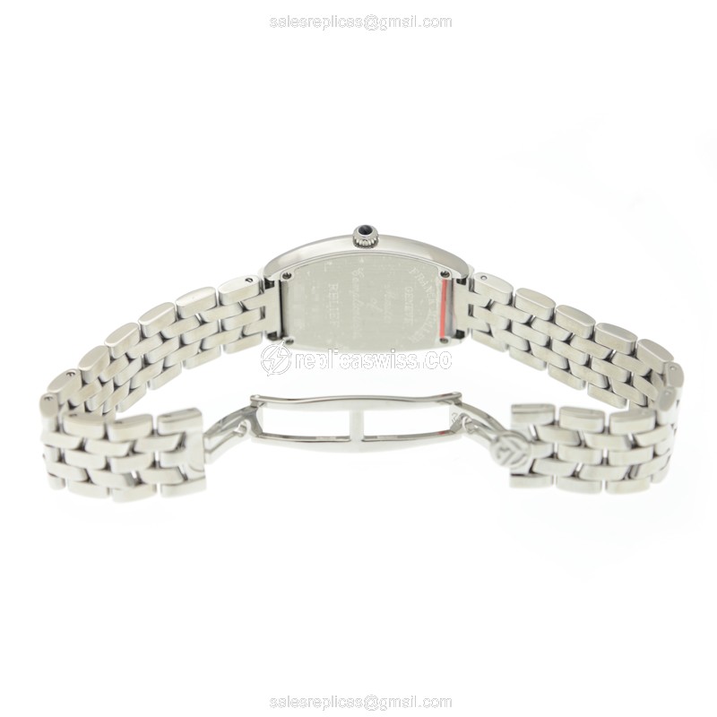 Franck Muller 1752 QZ REL (AC) CINTREE CURVEX Quartz Stainless Steel