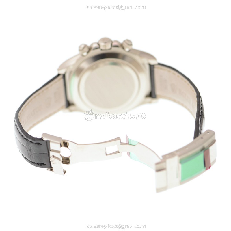 Rolex 116599RBR-BK8DIA DAYTONA Automatic 18kt White Gold & Diamond
