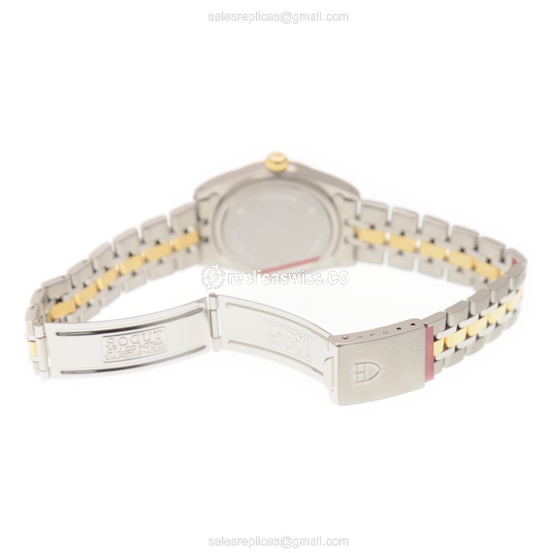 Tudor 72033-62453A-CHCL GLAMOUR DATE Automatic Gold & Steel