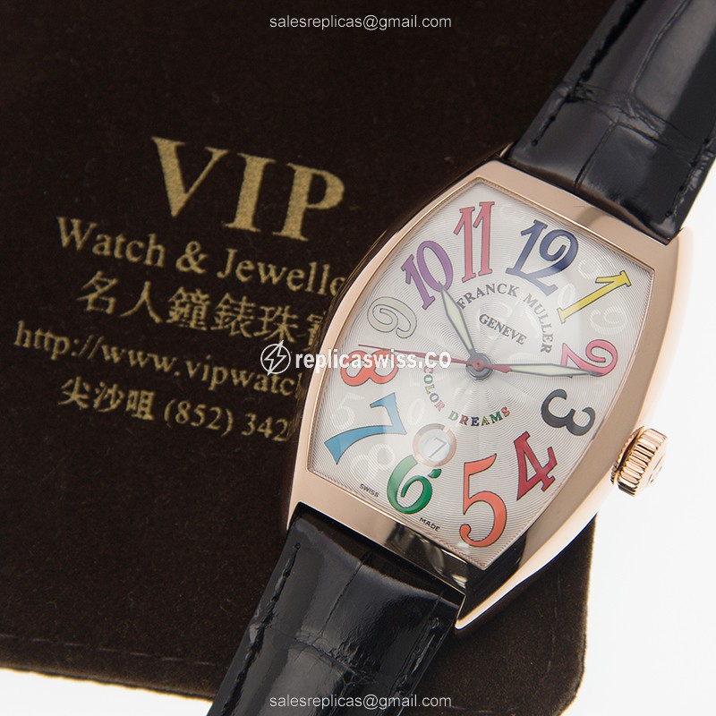 Franck Muller 8880 SC DT COL DRM (5N) CINTREE CURVEX Automatic 18kt Rose Gold