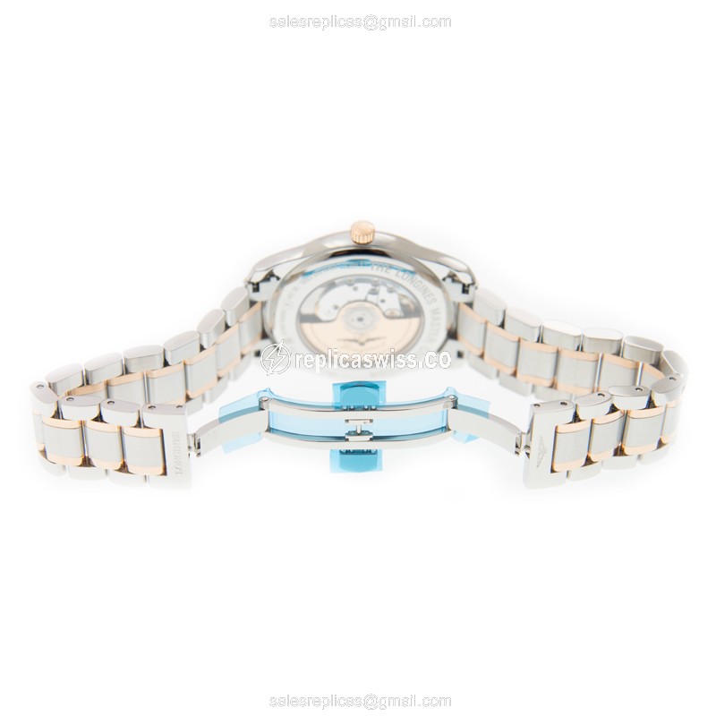Longines L2.793.5.11.7 MASTER Automatic 18kt Rose Gold & Steel