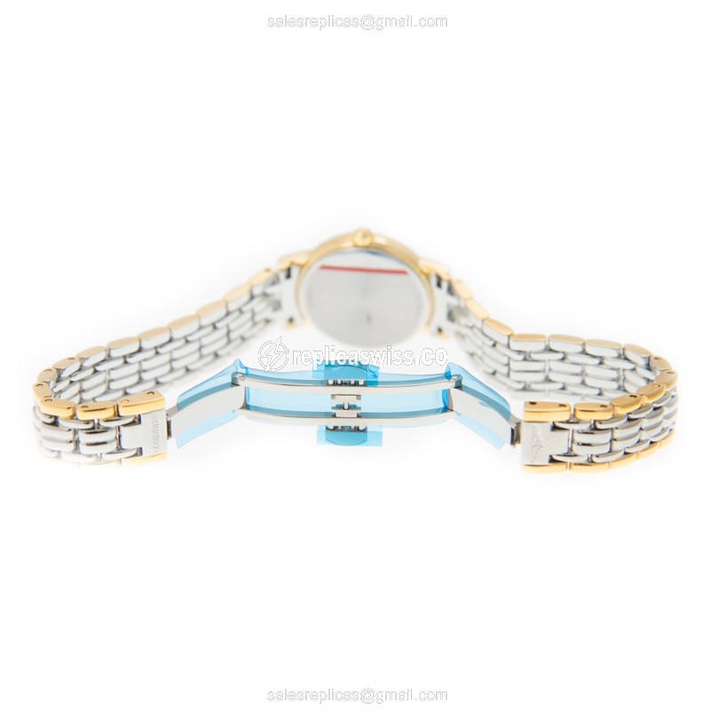 Longines L4.220.2.32.7 PRESENCE Quartz Gold-Plated & Stainless Steel