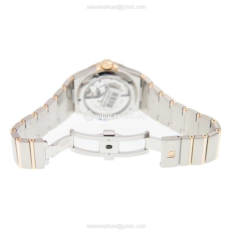 Omega 123.20.38.21.02.009 CONSTELLATION Automatic 18kt Gold & Steel