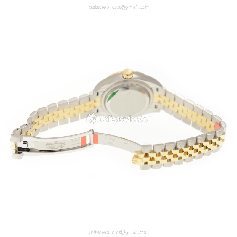 Rolex 279383RBR-CHRN_J LADY DATEJUST Automatic 18kt Gold & Diamond & Steel
