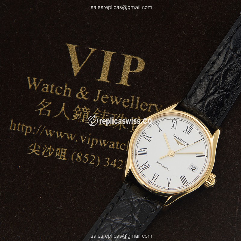 Longines L4.360.2.11.2 LONGINES LYRE Automatic Gold-Plated & Stainless Steel