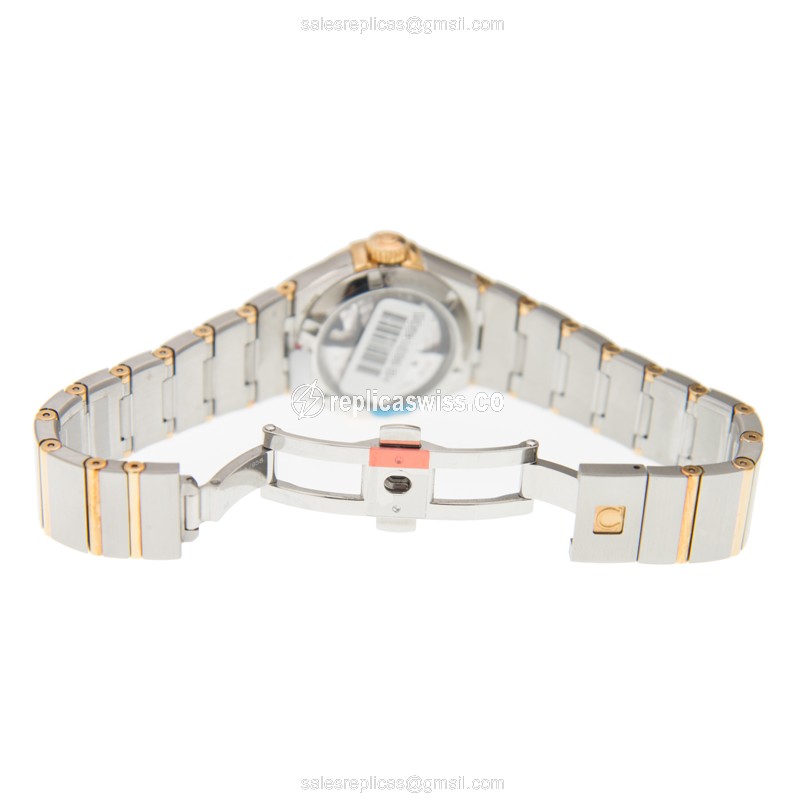 Omega 123.25.27.20.55.004 CONSTELLATION Automatic 18kt Gold & Diamond & Steel