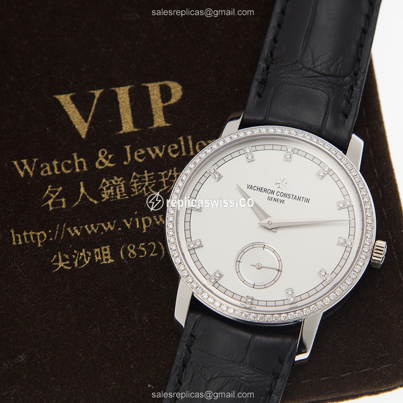 Vacheron Constantin 82572/000G-9605 TRADITIONNELLE Automatic 18kt White Gold & Diamond