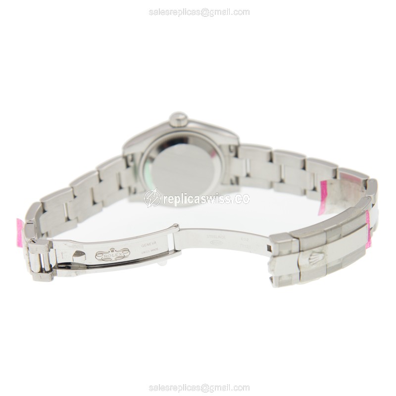 Rolex 179174JBK_O LADY DATEJUST Automatic 18kt White Gold & Steel
