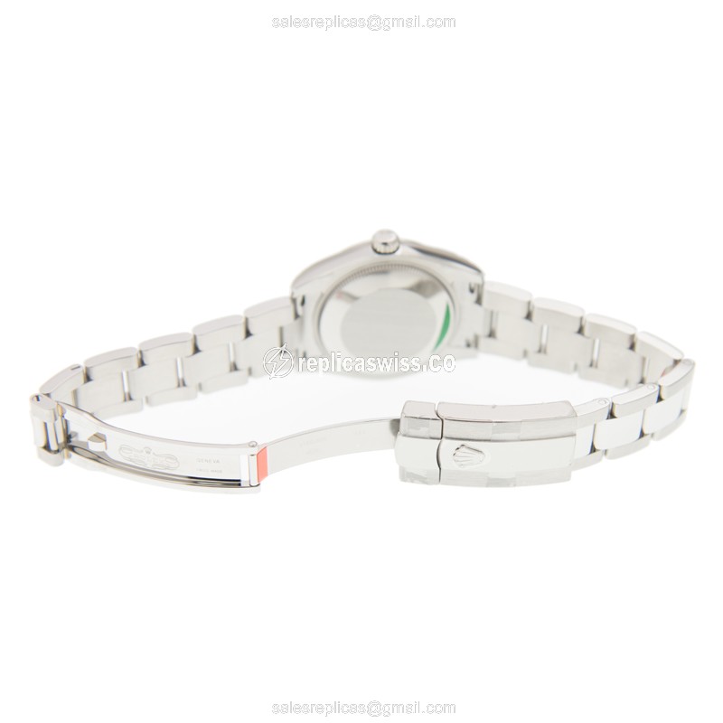 Rolex 178274PURRNVIDIA_O LADY DATEJUST Automatic 18kt White Gold & Steel