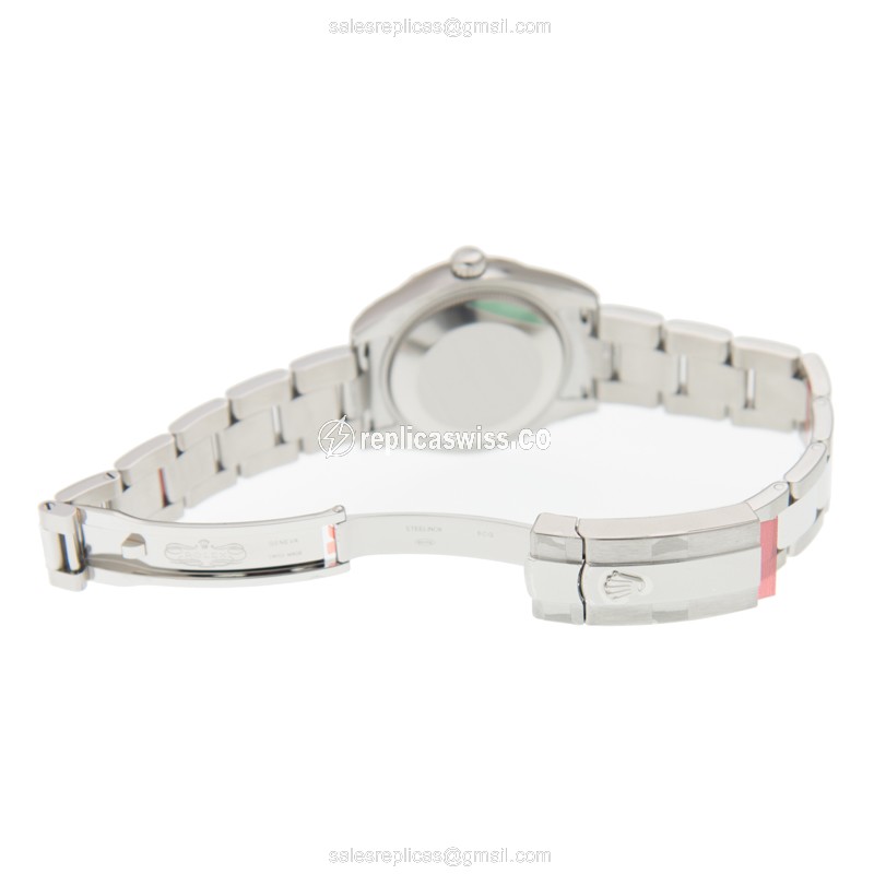 Rolex 178344NRVI LADY DATEJUST Automatic 18kt White Gold & Diamond & Steel