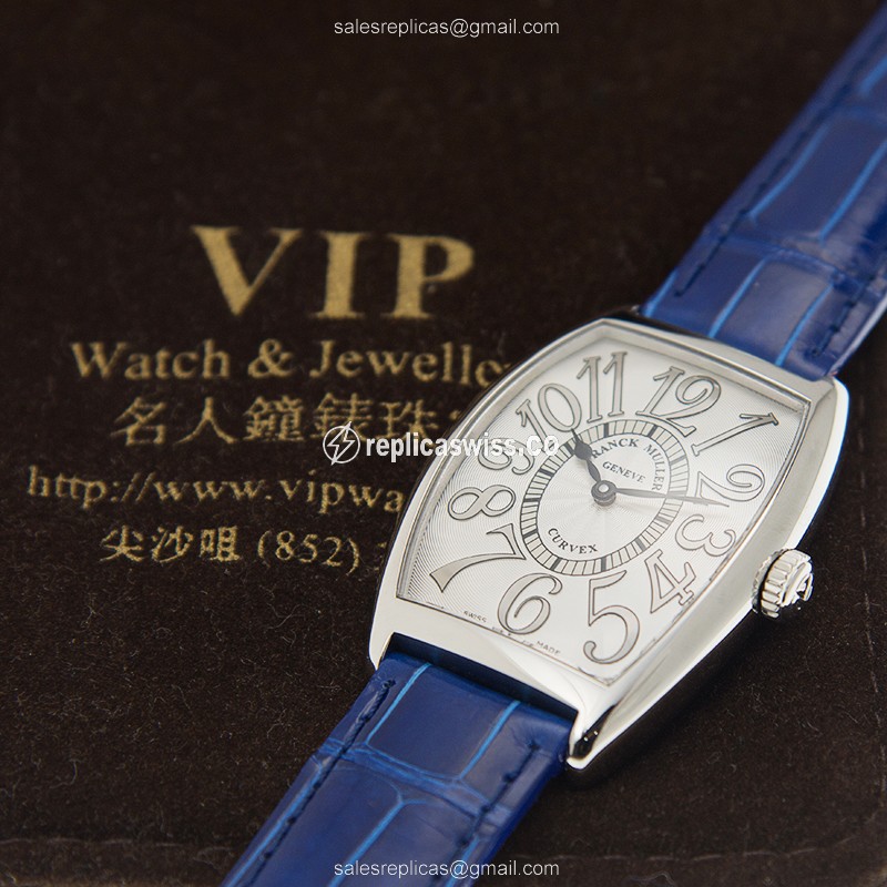 Franck Muller 2852 QZ REL (AC) CINTREE CURVEX Quartz Stainless Steel