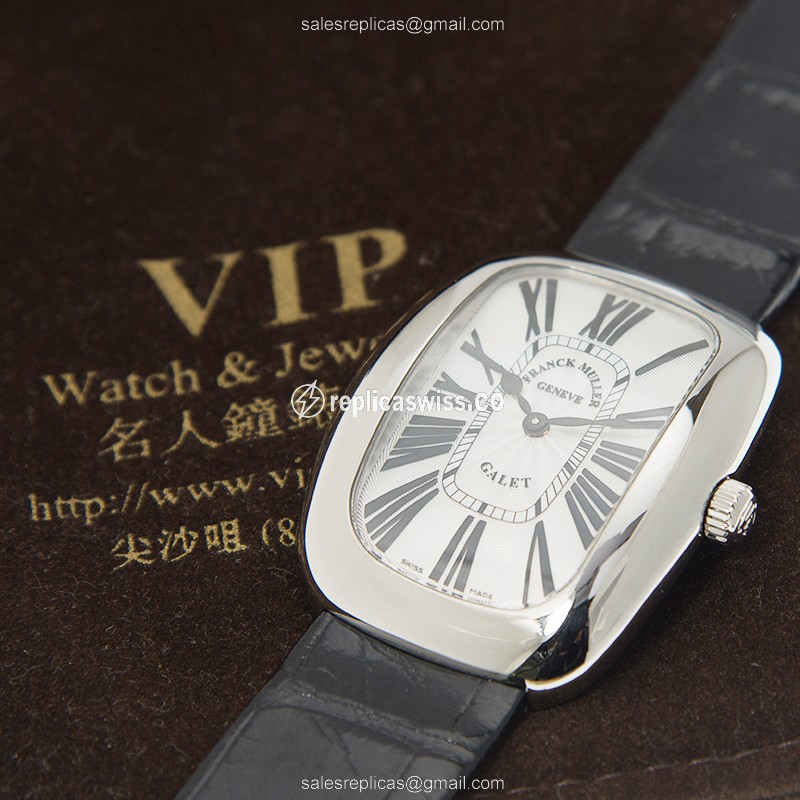 Franck Muller 3002 M QZ R (AC) GALET Quartz Stainless Steel