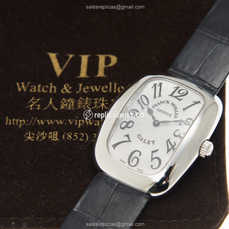 Franck Muller 3002 M QZ V (AC) GALET Quartz Stainless Steel