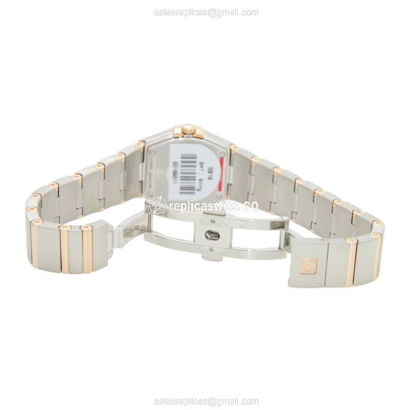 Omega 123.20.24.60.55.007 CONSTELLATION Quartz 18kt Rose Gold & Steel