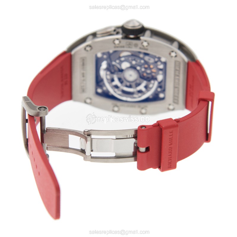 Richard Mille RM37-TITANIUM-RED DIAL Automatic Titanium