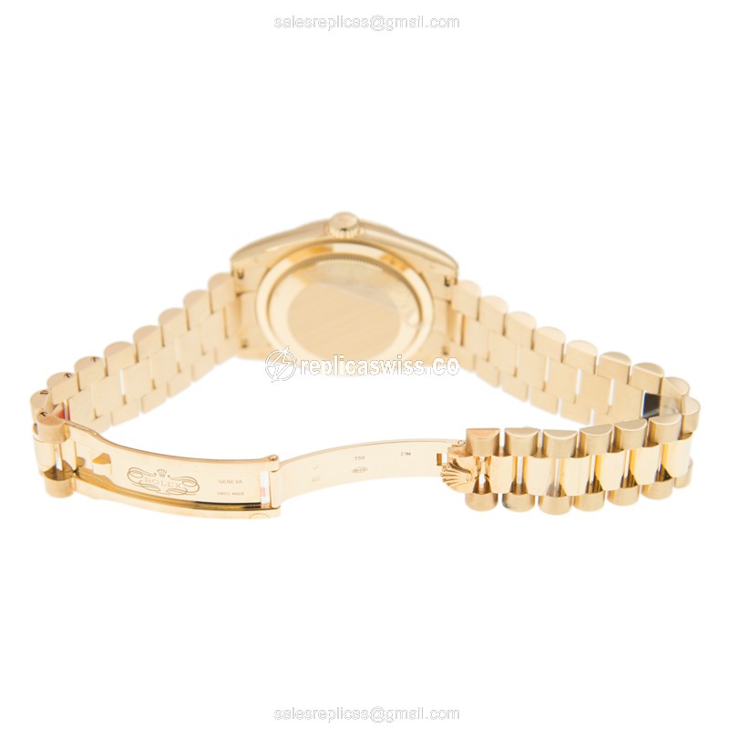 Rolex 118338DPA DAY-DATE Automatic 18kt Gold & Diamond