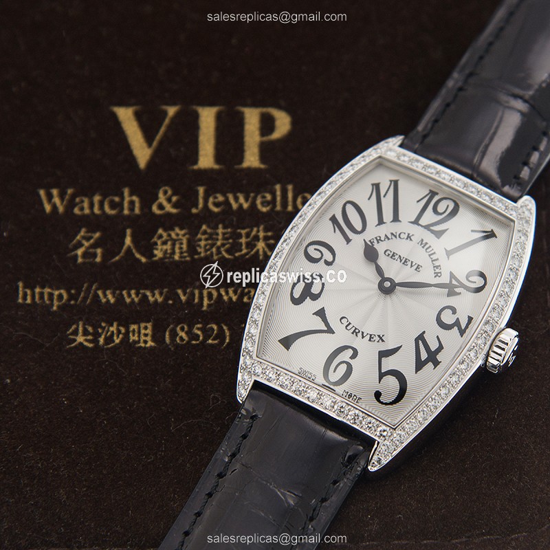Franck Muller 2852 QZ D 1R (AC) CINTREE CURVEX Quartz Stainless Steel