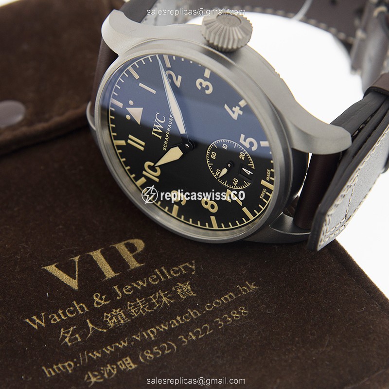 IWC IW510301 PILOTS Manual Wind Titanium