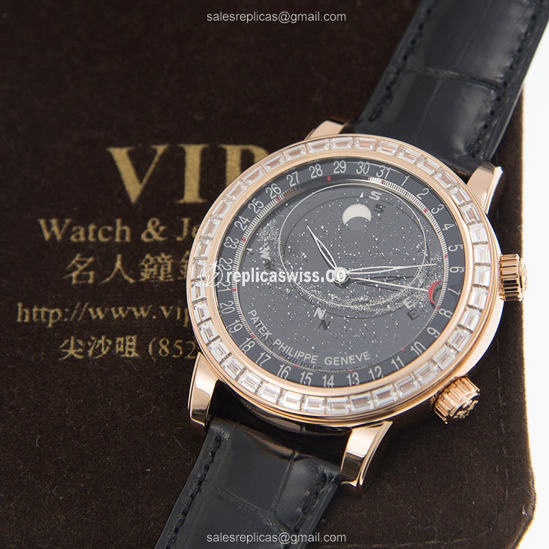 Patek Philippe 6104R-001 GRAND COMPLICATIONS Automatic 18kt Rose Gold & Diamonds