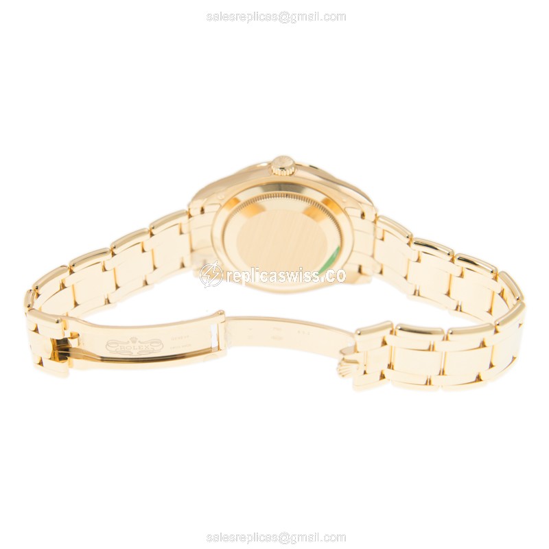 Rolex 86348SABLV DATEJUST Automatic 18kt Gold & Diamond
