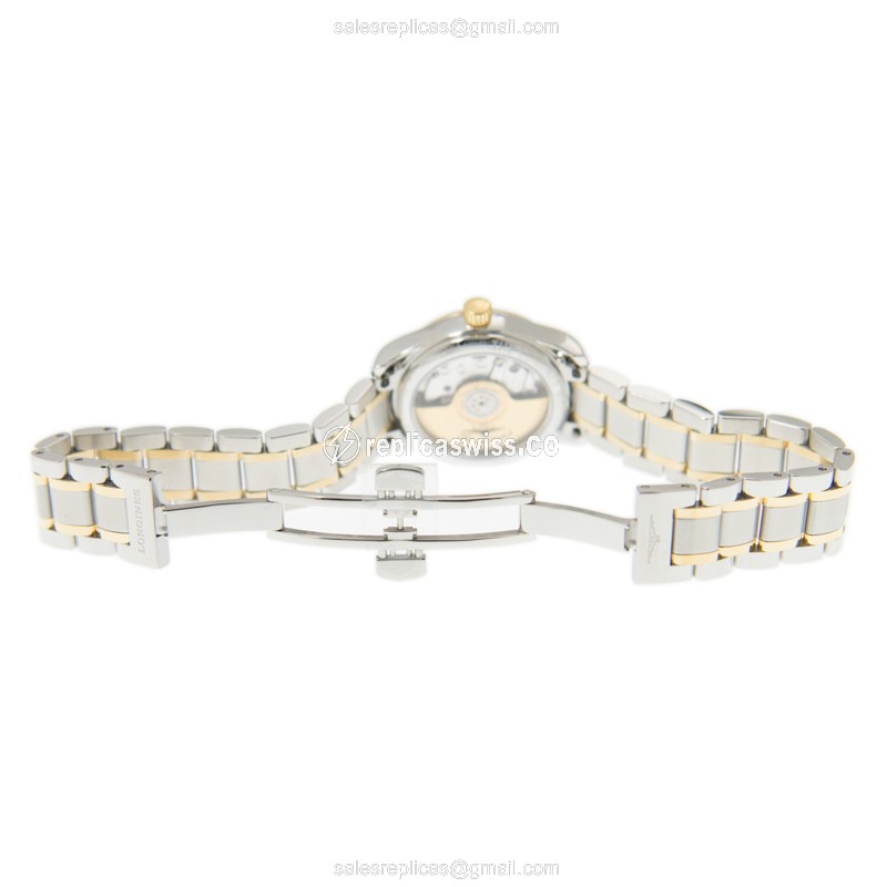 Longines L2.128.5.38.7 MASTER Automatic 18kt Gold & Steel