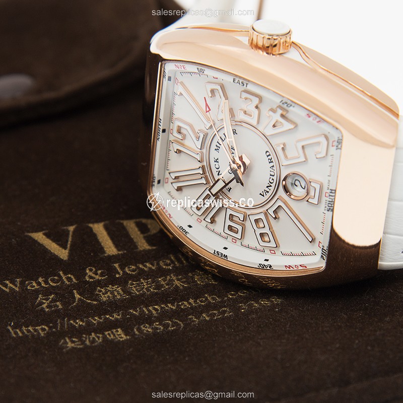 Franck Muller V 41 SC DT 5N.BC VANGUARD Automatic 18kt Rose Gold