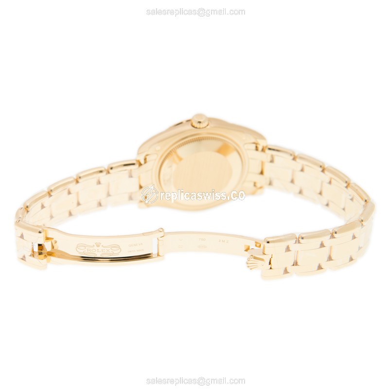 Rolex 81318CHRNVIRUBYDIA LADY DATEJUST Automatic 18kt Gold & Diamond