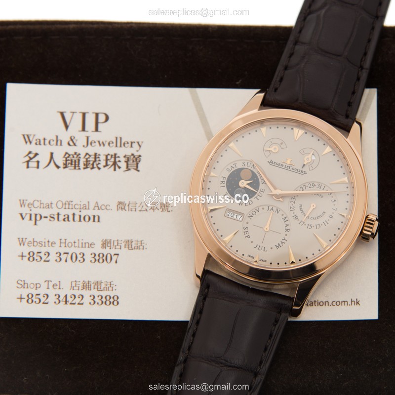 Jaeger-Lecoultre Q1612520 MASTER ULTRA THIN Manual Wind 18kt Rose Gold