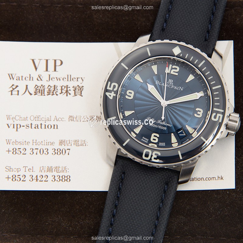 Blancpain 5015D-1140-52B FIFTY FATHOMS Automatic Stainless Steel